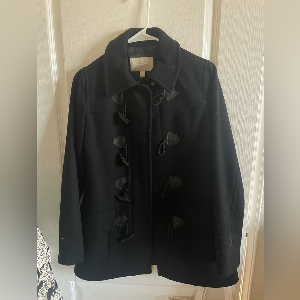 Black Banana Republic coat